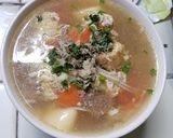 รูปขั้นตอนการทำที่ 4 ของ ซุปเต้าหู้ไข่