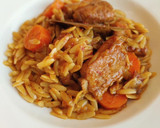 Foto del paso 10 de la receta: Orzo con costillas y zanahoria
