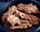 Foto del paso 6 de la receta: Peus de Porc (manitas de cerdo) con Setas