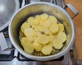 عکس مرحله 1 از دستور گراتن سیب زمینی🥔🥰👌