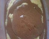 Foto langkah ke 6 dari resep Puding Roti Gandum Zebra.