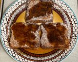 A picture of step 4 of Cinnamon Toast Crunch French Toast.