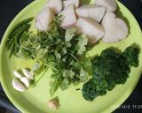 आलू की ग्रीन पूरी (aloo ki green poori recipe in Hindi) रेसिपी चरण 1 फोटो