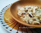 A picture of step 4 of Porcini Mushroom Risotto.