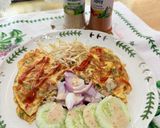 Gambar langkah 3 resipi 👩‍🍳 Telur Dadar Sayur.
