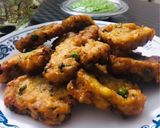 A picture of step 3 of Poha alu cutlet.