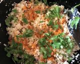 A picture of step 5 of Cauliflower Upma.