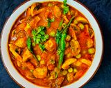 मटर मशरूम की मसालेदार सब्जी रेसिपी चरण 9 फोटो