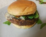 A picture of step 4 of My Veggie Burger 💜.
