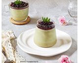 Foto langkah ke 10 dari resep Puding Srikaya Matcha Kelapa Muda Tape Ketan Hitam.
