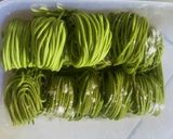 Foto langkah ke 3 dari resep Mie Bayam anti lembek.