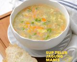 Foto langkah ke 3 dari resep Sup Telur Jagung Manis.
