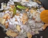 A picture of step 4 of Corn Poha.