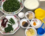 A picture of step 2 of Green Amaranth Leaves Kadhi.