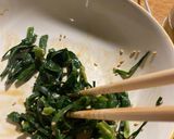 A picture of step 2 of Chinese chives side dish - 5 mins cooking.