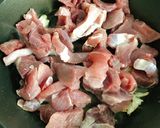 Hình bước làm 3 của món Thịt Heo Rừng Xào Sả