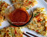 Foto langkah ke 5 dari resep Yachaejeon (Korean Vegetables Pancake) #selasabisa.