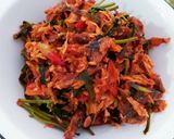 Foto langkah ke 4 dari resep Pampis Tongkol Pedas ala Manado.