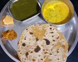 A picture of step 7 of Gobhi masala paratha.