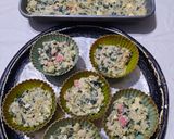 Foto del paso 6 de la receta: Muffins y pastel de espinacas y pescado