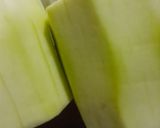 A picture of step 1 of Crispy Fried Bottle Gourd Fritters.