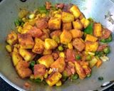 A picture of step 4 of Sweet corns, Paneer, Veggies Dry Curry.