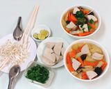 Hình bước làm 6 của món Nui nấu rau củ