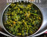 A picture of step 5 of Fenugreek leafy vegetable.