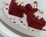 A picture of step 4 of Red velvet cake.