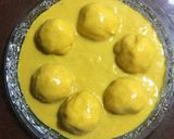 A picture of step 8 of Mango Balls.