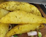 Foto del paso 1 de la receta: Papas cheddar con panceta y verdeo