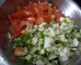 A picture of step 2 of Vegetable raita.