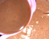 A picture of step 3 of MOIST CHOCOLATE CAKE,Cocoa Ganache 😊.