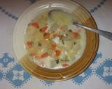 Karalábéleves recept fázis 5 fotója