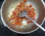 A picture of step 4 of Masala pasta.