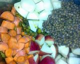 A picture of step 3 of Sig's Mulligatawny Soup.