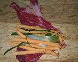 牛肉地瓜捲的食譜步驟2照片