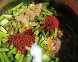 A picture of step 4 of Aachari Guwar sabji.