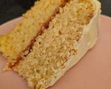 A picture of step 9 of Moist vanilla cake.