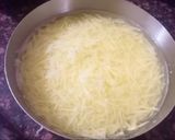 A picture of step 1 of Farali chilla.
