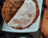 A picture of step 6 of Neer Dosa.