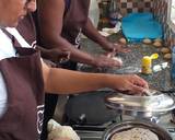Roti n peas potatoes curry#author marathon recipe step 10 photo