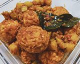 Foto langkah ke 3 dari resep Telur kentang sambal Ebi.