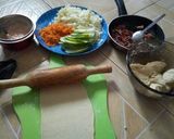 A picture of step 5 of My homemade shawarma.