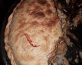 Foto del paso 6 de la receta: Tarta de pollo con jamón y queso