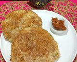 A picture of step 4 of Vermicelli Vegetable Pancake.