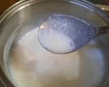 A picture of step 5 of Mango Phirni.