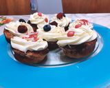 Φωτογραφία βήματος 7 της συνταγής Cupcakes σαν φρουτοσαλάτα