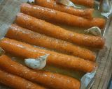 Une image de l'étape 3 de 🍁Carottes rôties Miel Thym Orange Ail en chemise.