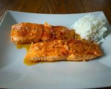 A picture of step 8 of Salmon with Soy, Honey, and Lemon.